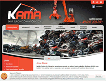 Tablet Screenshot of kamasc.pl